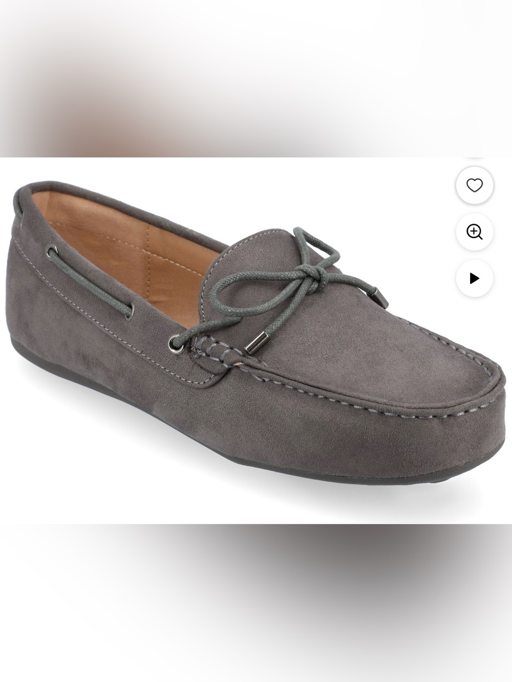 Journee Collection Mocacin with laces - Picture 6 of 8